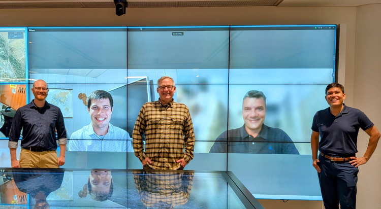 The SCGraph team in the CAVE Lab