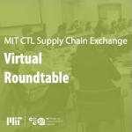 Text reading Virtual Roundtable over photo of people sitting around a table. 